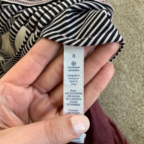 LuluLemon Scoop-Back Tank Top with Built in Bra - Picture 3 of 4